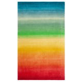 SAFAVIEH Handmade Manhattan Nayla Rainbow Ombre Wool Rug