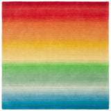 SAFAVIEH Handmade Manhattan Nayla Rainbow Ombre Wool Rug