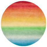 SAFAVIEH Handmade Manhattan Nayla Rainbow Ombre Wool Rug