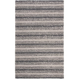 SAFAVIEH Handmade Marbella Arianne Stripe Beige/Brown Wool Rug