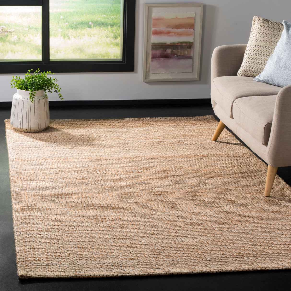 SAFAVIEH Handmade Marbella Fine Modern Jute Rug