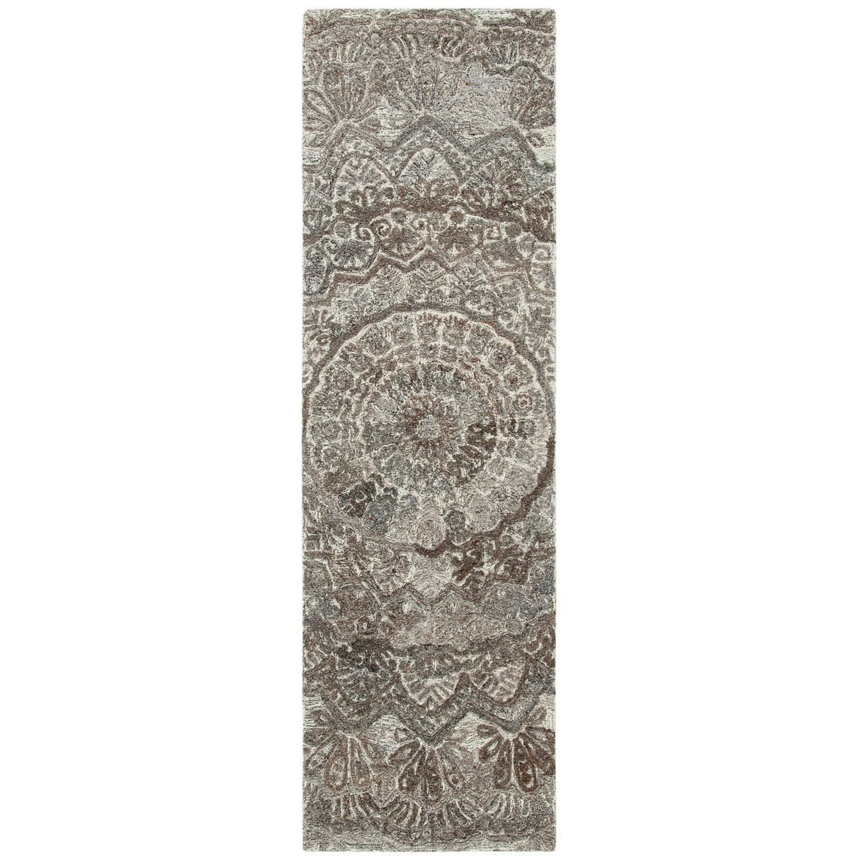 SAFAVIEH Handmade Marquee Carlijn Modern Medallion Wool Rug