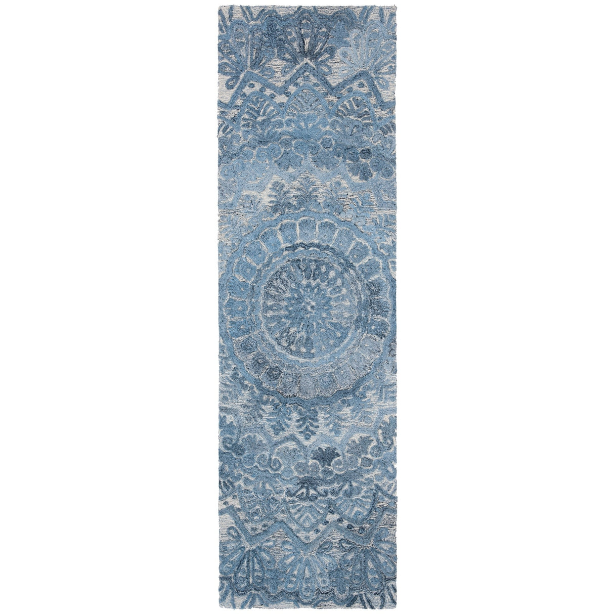 SAFAVIEH Handmade Marquee Carlijn Modern Medallion Wool Rug