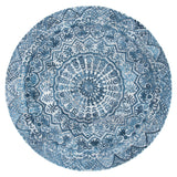 SAFAVIEH Handmade Marquee Carlijn Modern Medallion Wool Rug