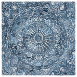 SAFAVIEH Handmade Marquee Carlijn Modern Medallion Wool Rug