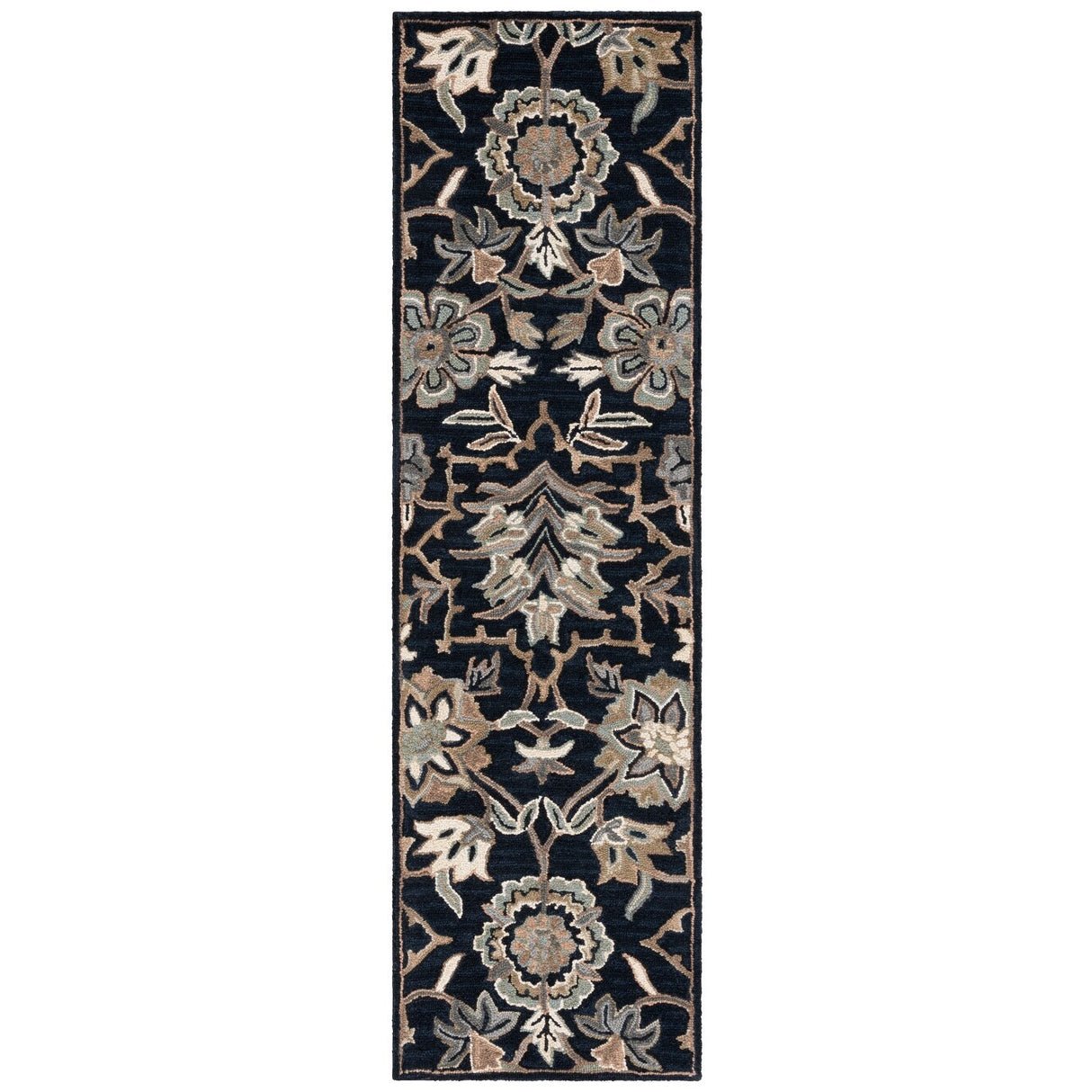 SAFAVIEH Handmade Metro Adosinda French Country Floral Wool Rug