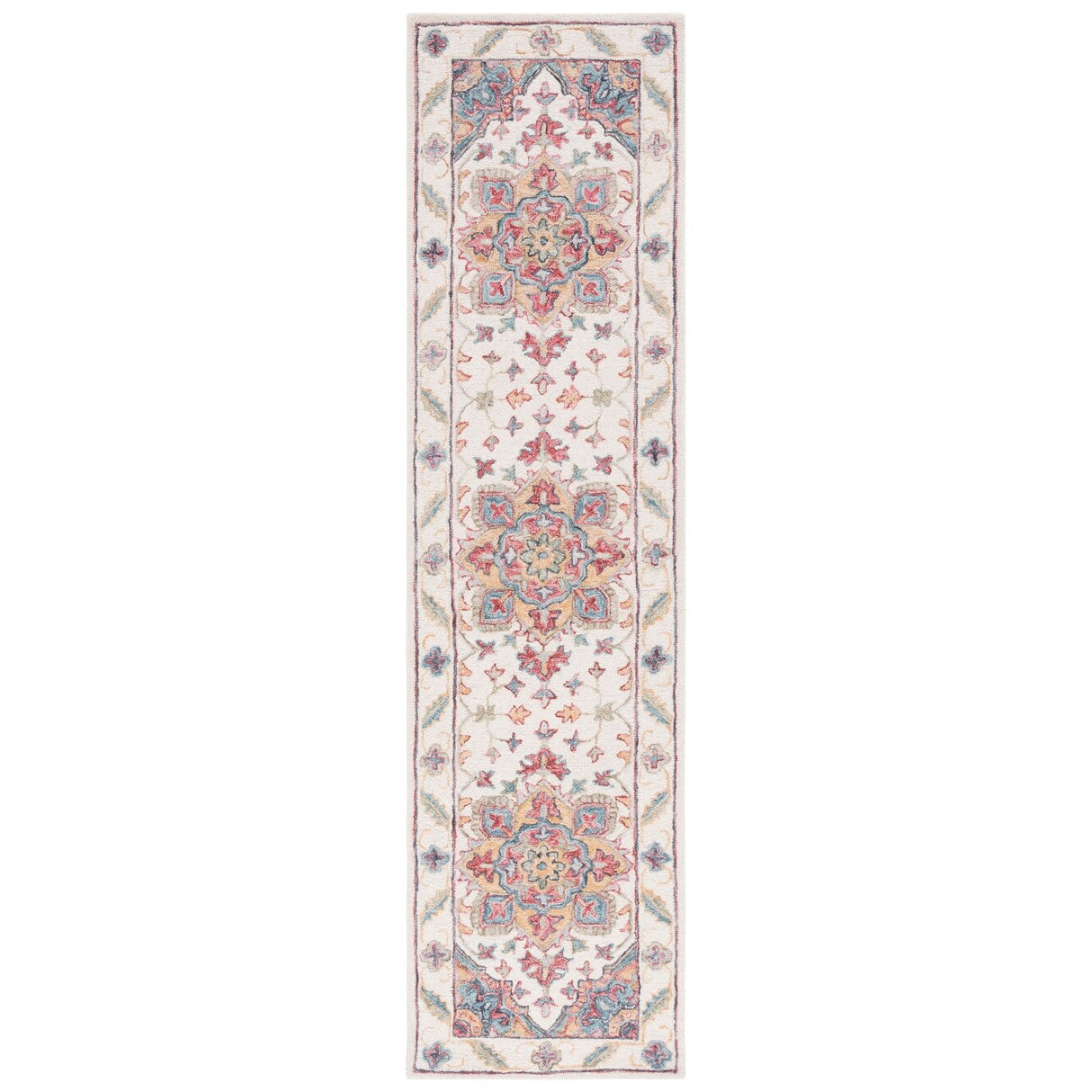 SAFAVIEH Handmade Metro Bert Medallion Wool Rug