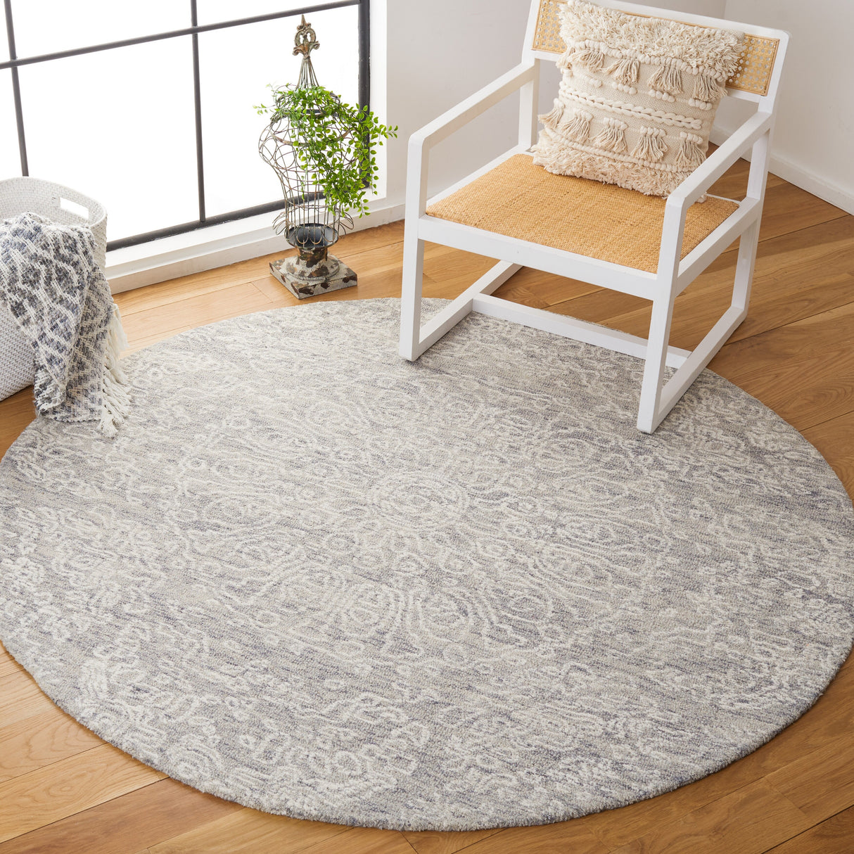 SAFAVIEH Handmade Metro Cyndee French Country Wool Rug