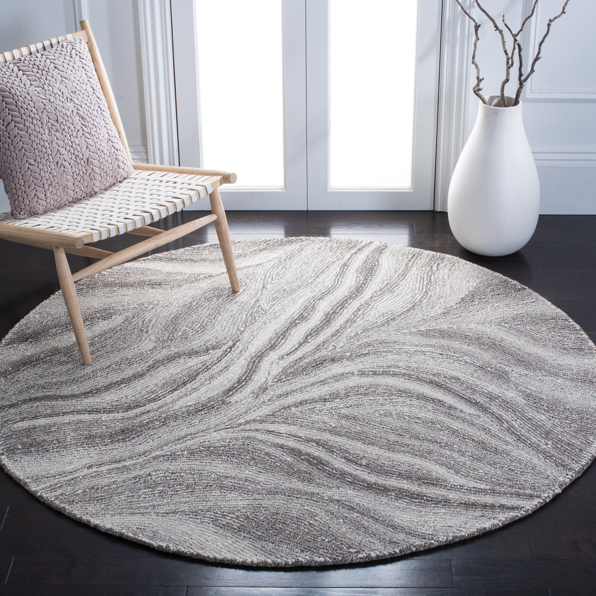 SAFAVIEH Handmade Metro Draginja Abstract Wool Rug