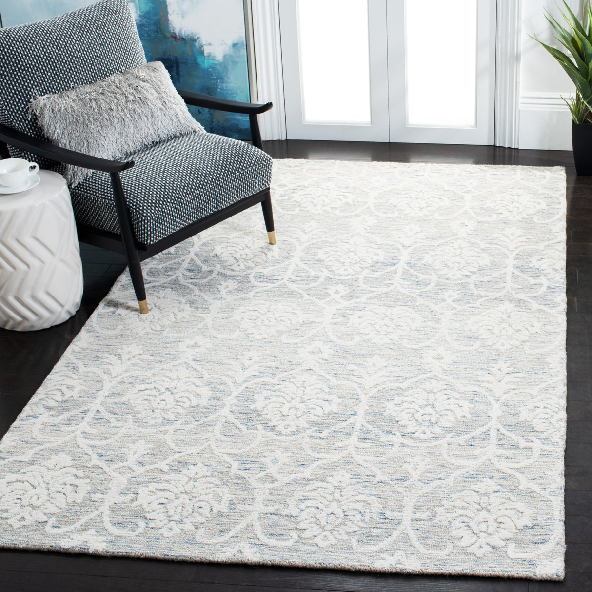 SAFAVIEH Handmade Metro Elixabete French Country Wool Rug