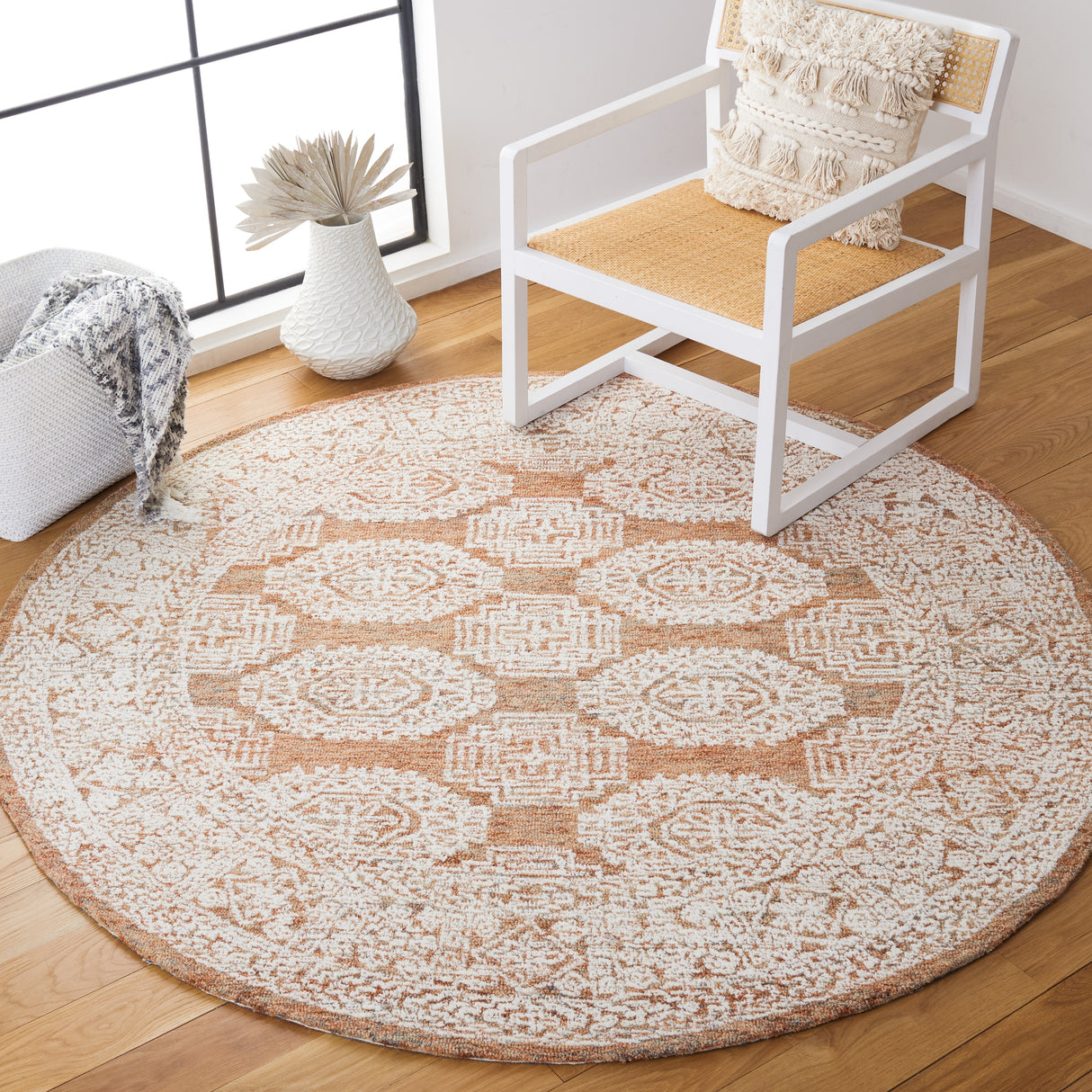 SAFAVIEH Handmade Metro Gien French Country Wool Rug