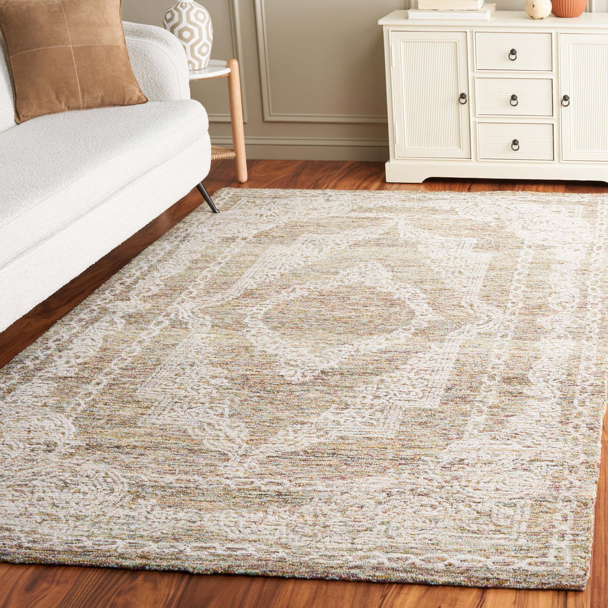 SAFAVIEH Handmade Metro Helmtraud French Country Wool Rug