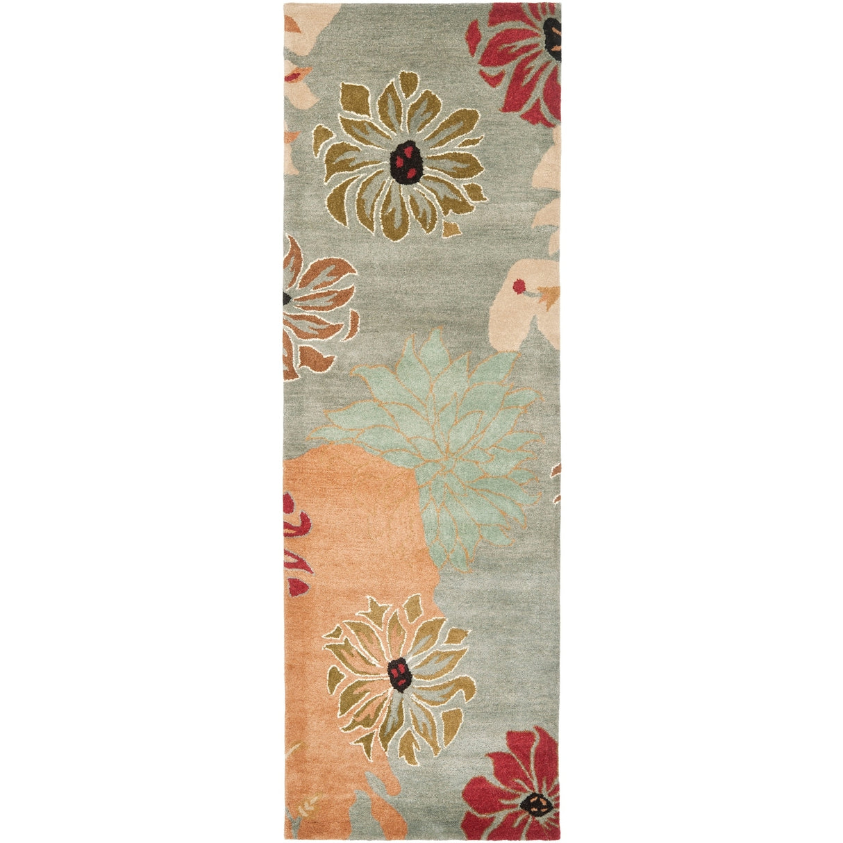 SAFAVIEH Handmade Metro Nava French Country Floral Wool Rug