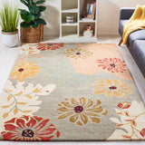 SAFAVIEH Handmade Metro Nava French Country Floral Wool Rug