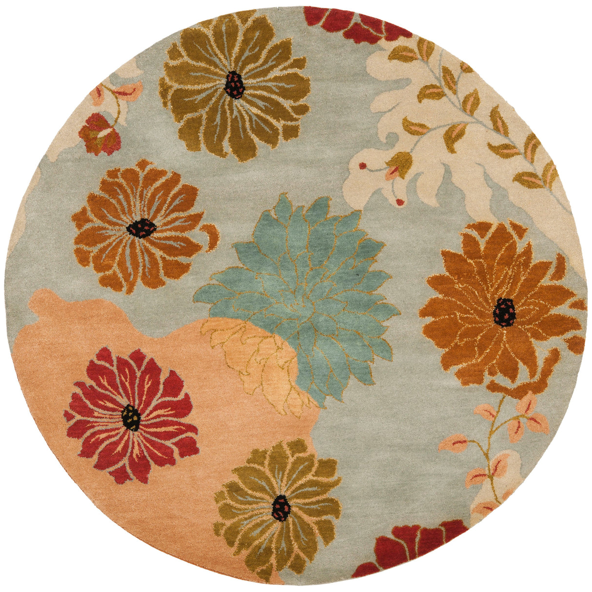 SAFAVIEH Handmade Metro Nava French Country Floral Wool Rug