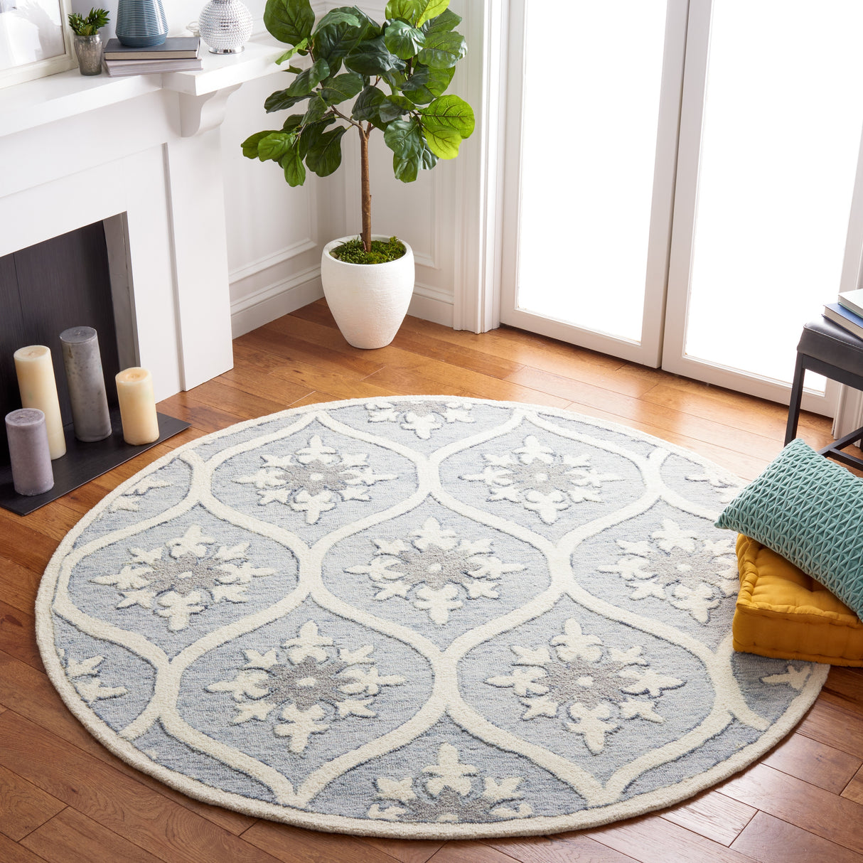 SAFAVIEH Handmade Metro Olguta French Country Wool Rug