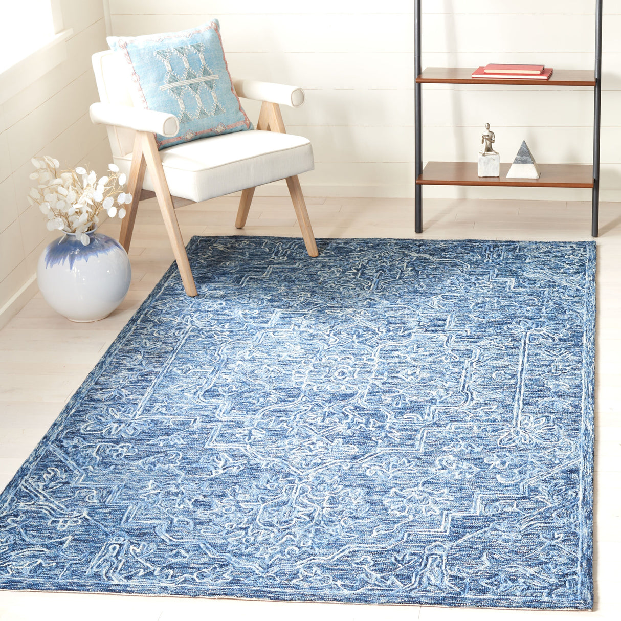 SAFAVIEH Handmade Metro Rabiye French Country Wool Rug