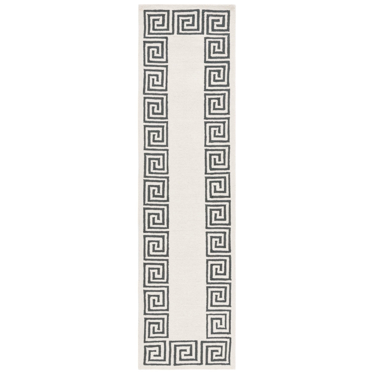 SAFAVIEH Handmade Metro Saeko Greek Key Border Wool Rug