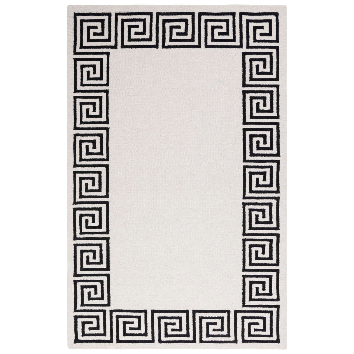 SAFAVIEH Handmade Metro Saeko Greek Key Border Wool Rug