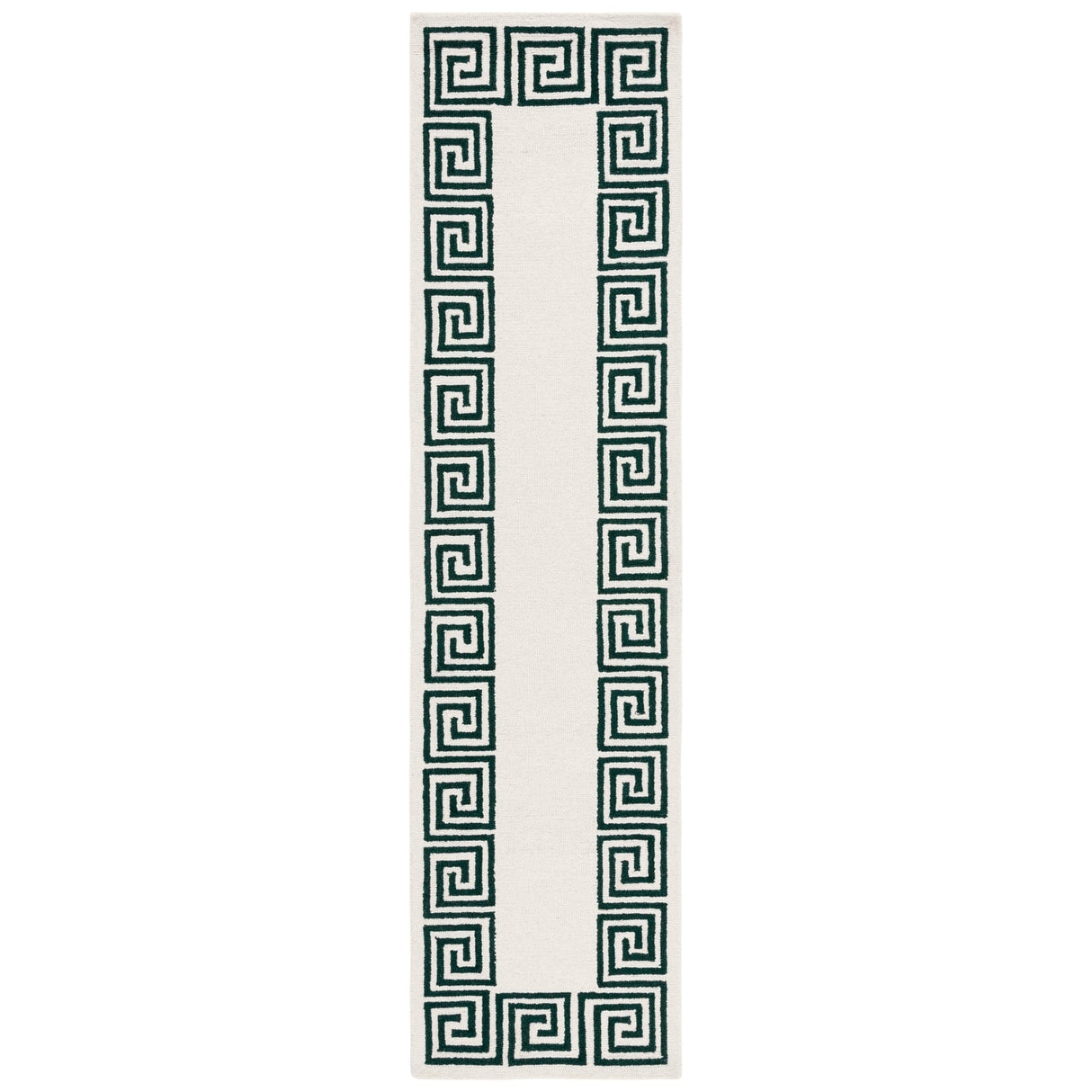 SAFAVIEH Handmade Metro Saeko Greek Key Border Wool Rug