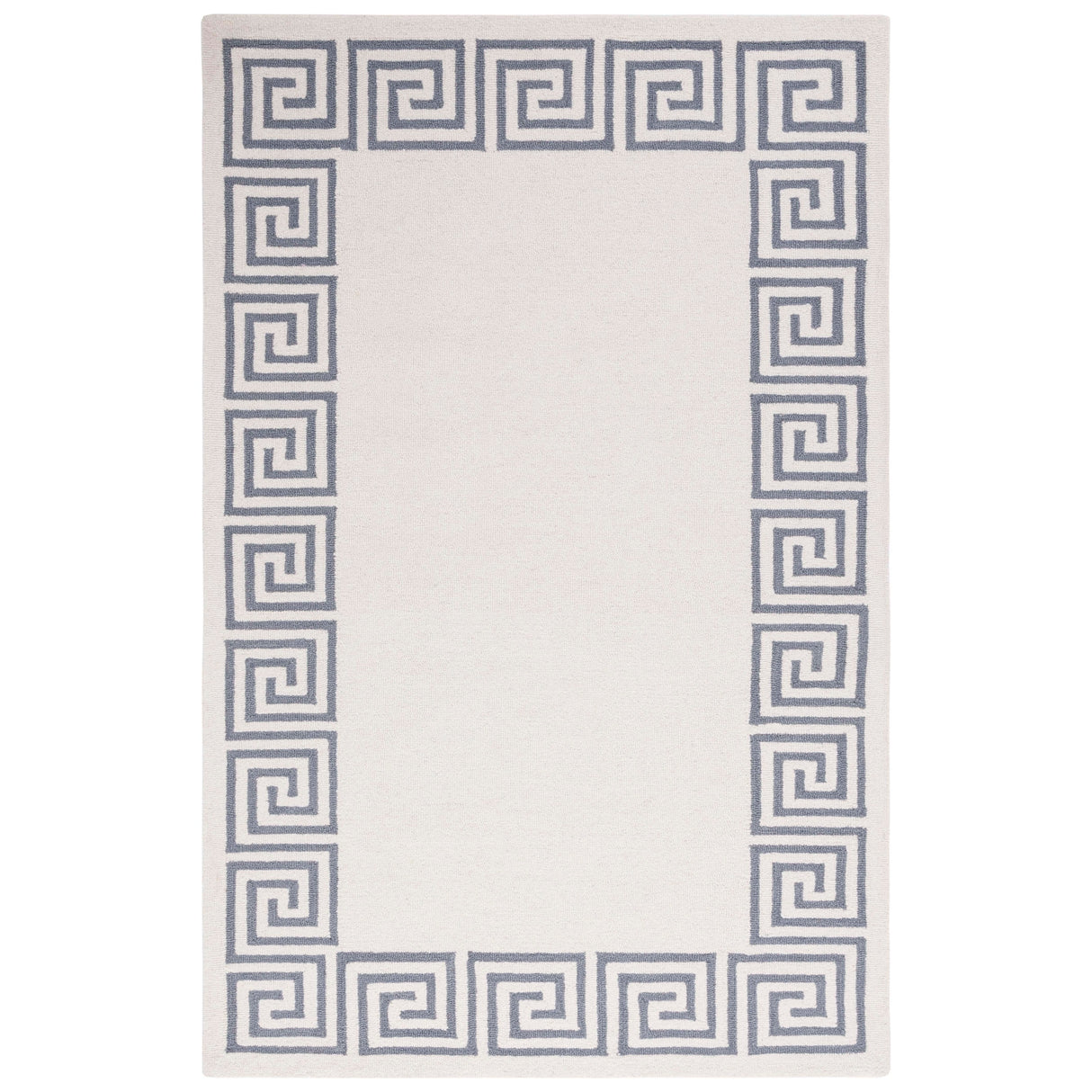 SAFAVIEH Handmade Metro Saeko Greek Key Border Wool Rug