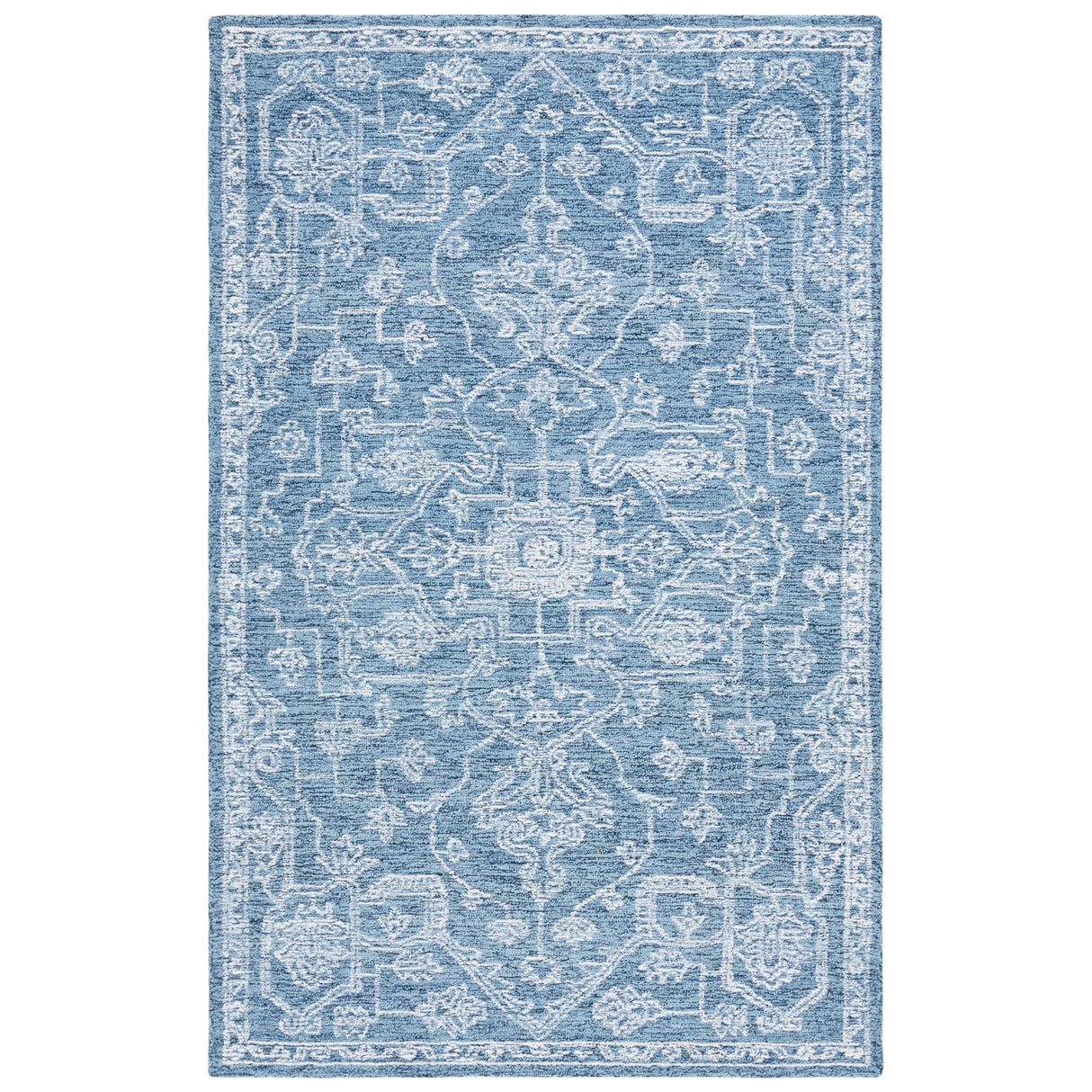 SAFAVIEH Handmade Micro-Loop Brith Wool Rug