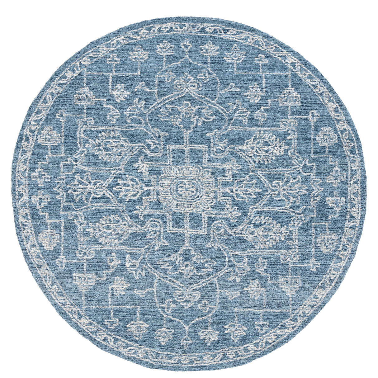 SAFAVIEH Handmade Micro-Loop Brith Wool Rug