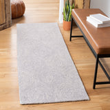 SAFAVIEH Handmade Micro-Loop Bunny Wool Rug