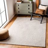 SAFAVIEH Handmade Micro-Loop Bunny Wool Rug