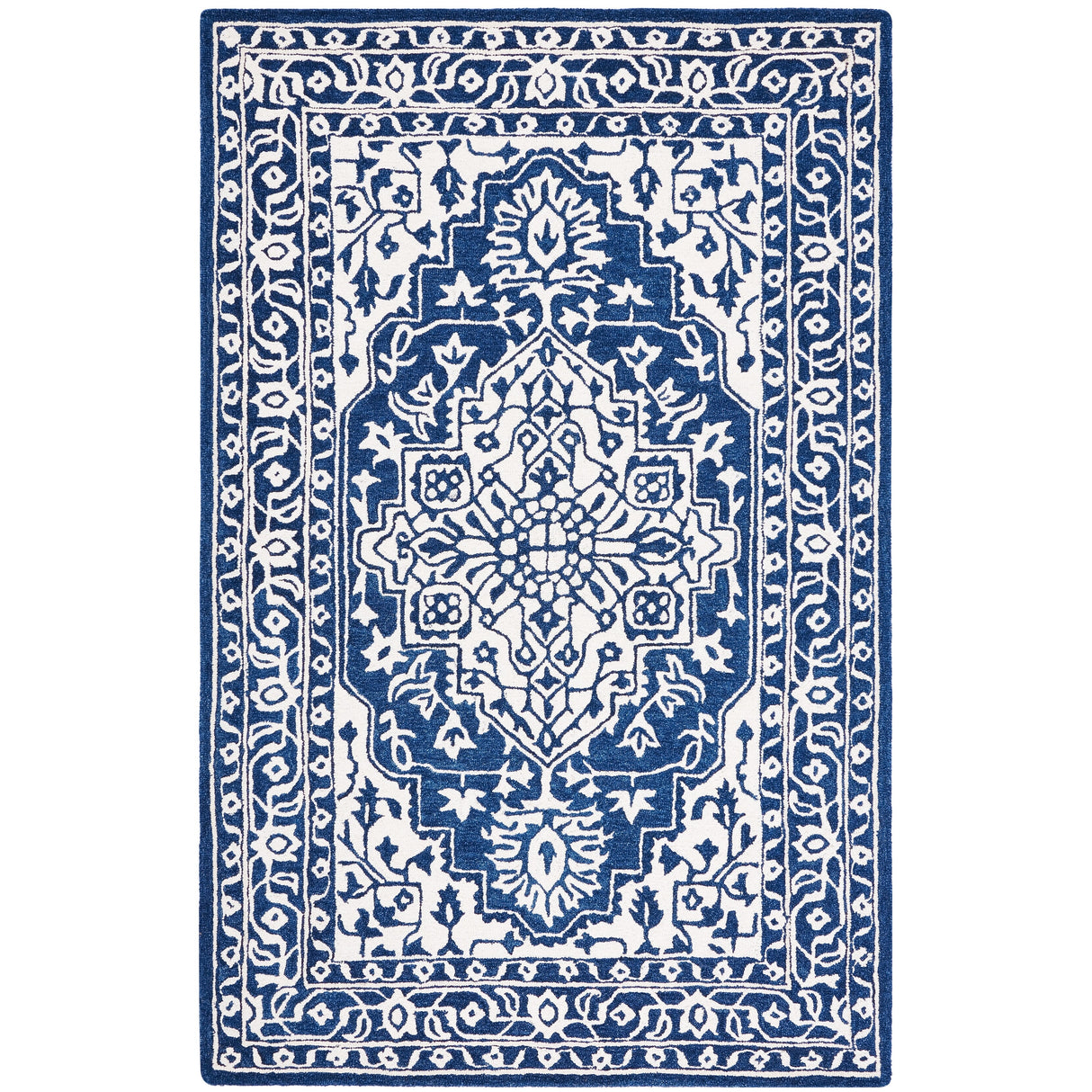 SAFAVIEH Handmade Micro-Loop Domitilla Wool Rug