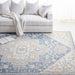 SAFAVIEH Handmade Micro-Loop Gulseven Medallion Wool Rug