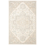 SAFAVIEH Handmade Micro-Loop Gulseven Medallion Wool Rug