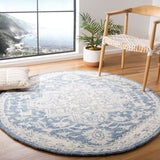 SAFAVIEH Handmade Micro-Loop Gulseven Medallion Wool Rug