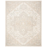 SAFAVIEH Handmade Micro-Loop Gulseven Medallion Wool Rug