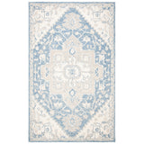 SAFAVIEH Handmade Micro-Loop Gulseven Medallion Wool Rug