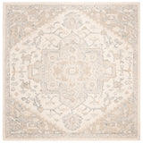 SAFAVIEH Handmade Micro-Loop Gulseven Medallion Wool Rug