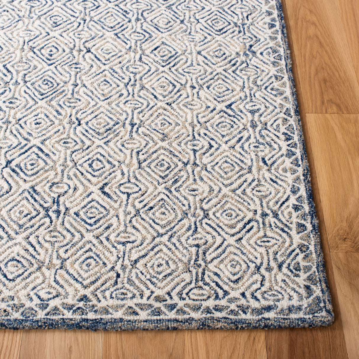 SAFAVIEH Handmade Micro-Loop Javorina Transitional Wool Rug