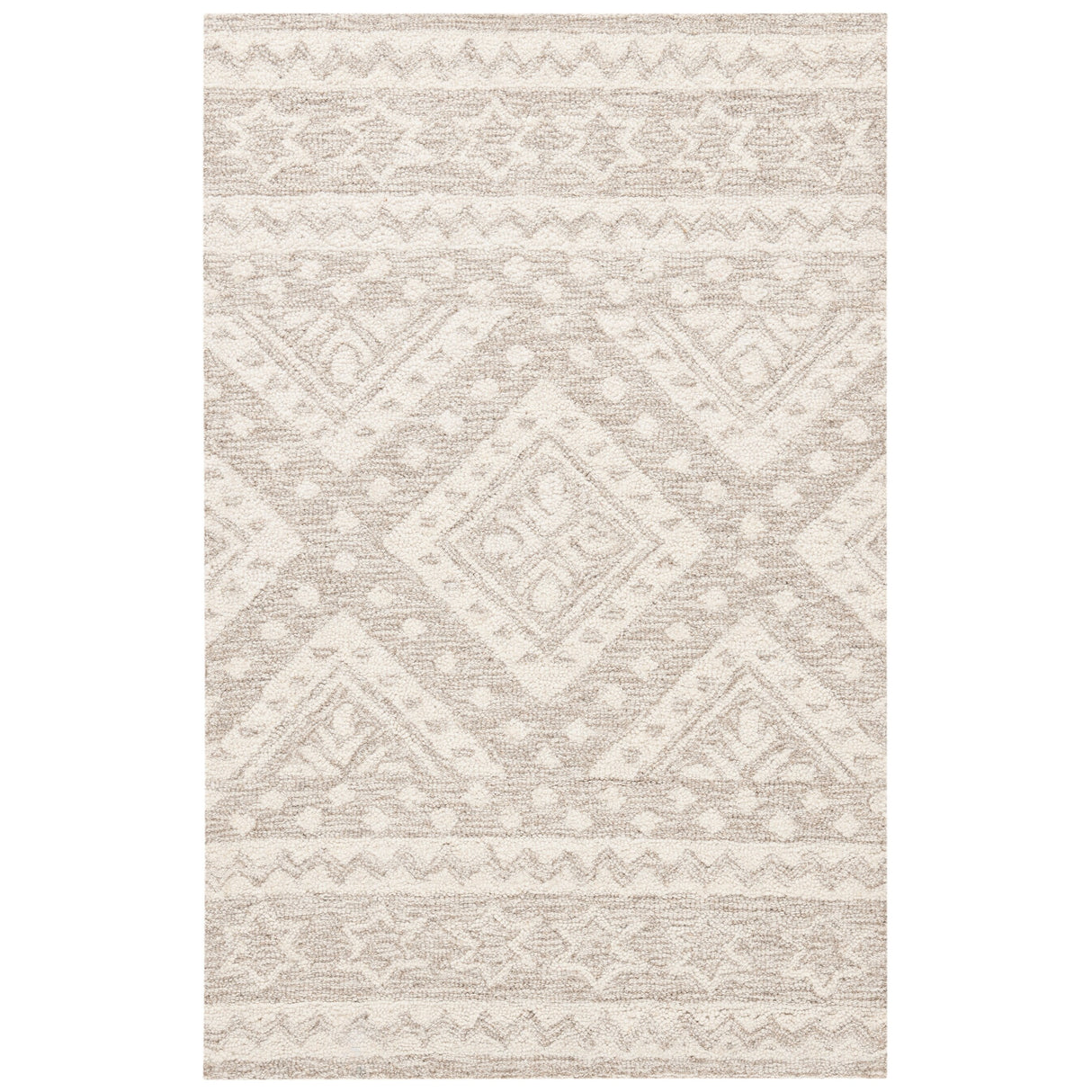 SAFAVIEH Handmade Micro-Loop Kobie Wool Rug