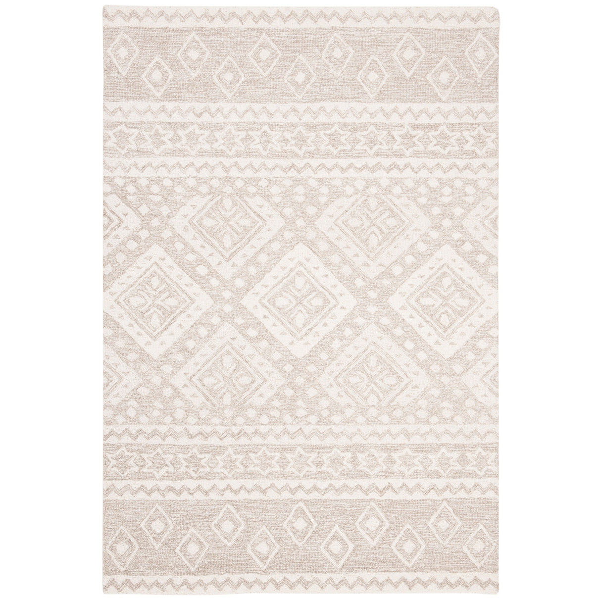 SAFAVIEH Handmade Micro-Loop Kobie Wool Rug