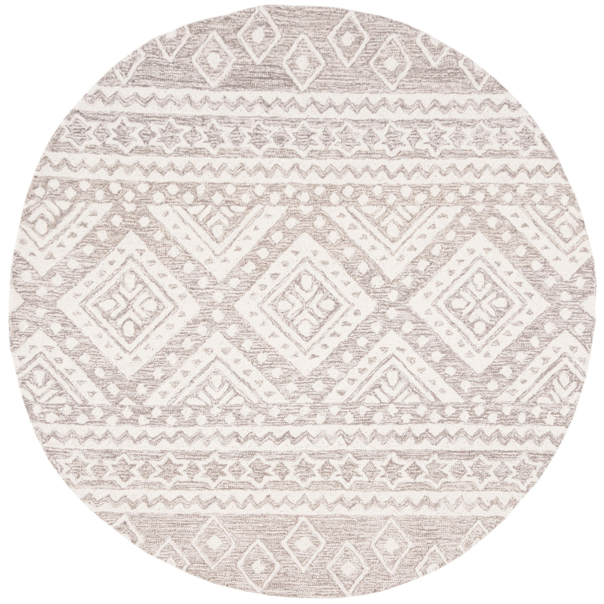 SAFAVIEH Handmade Micro-Loop Kobie Wool Rug