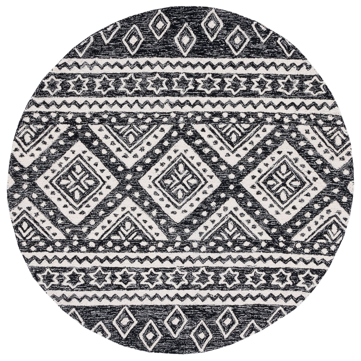 SAFAVIEH Handmade Micro-Loop Kobie Wool Rug