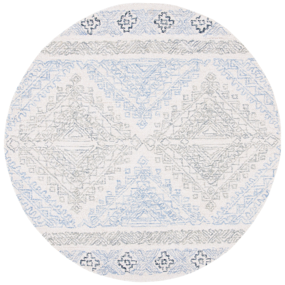 SAFAVIEH Handmade Micro-Loop Lizzi Moroccan Wool Rug