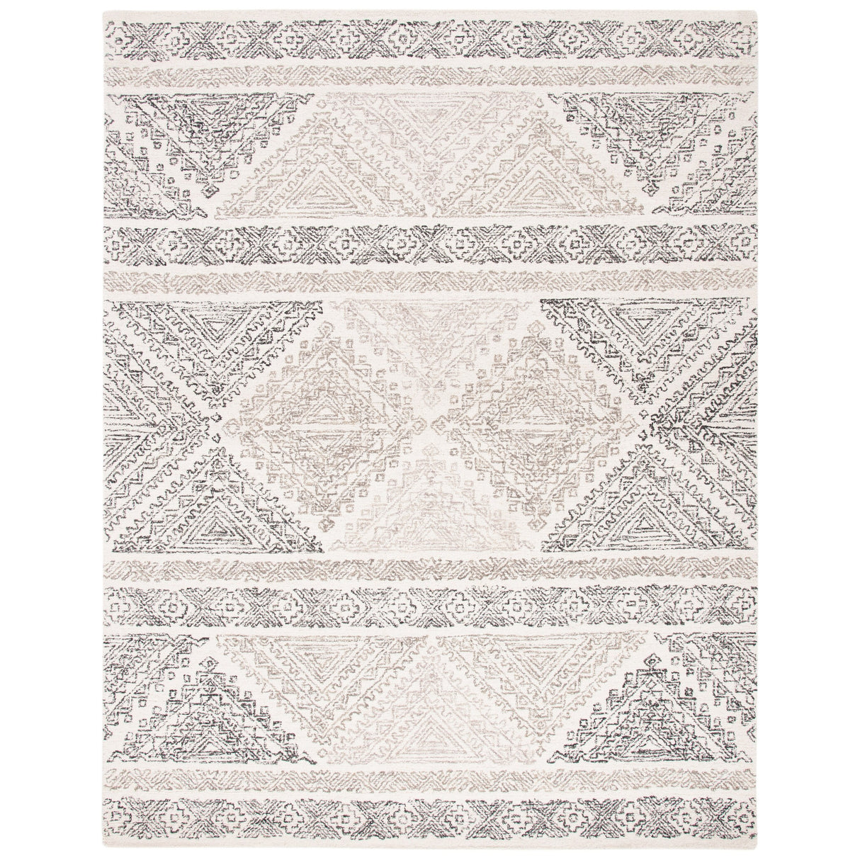 SAFAVIEH Handmade Micro-Loop Lizzi Moroccan Wool Rug