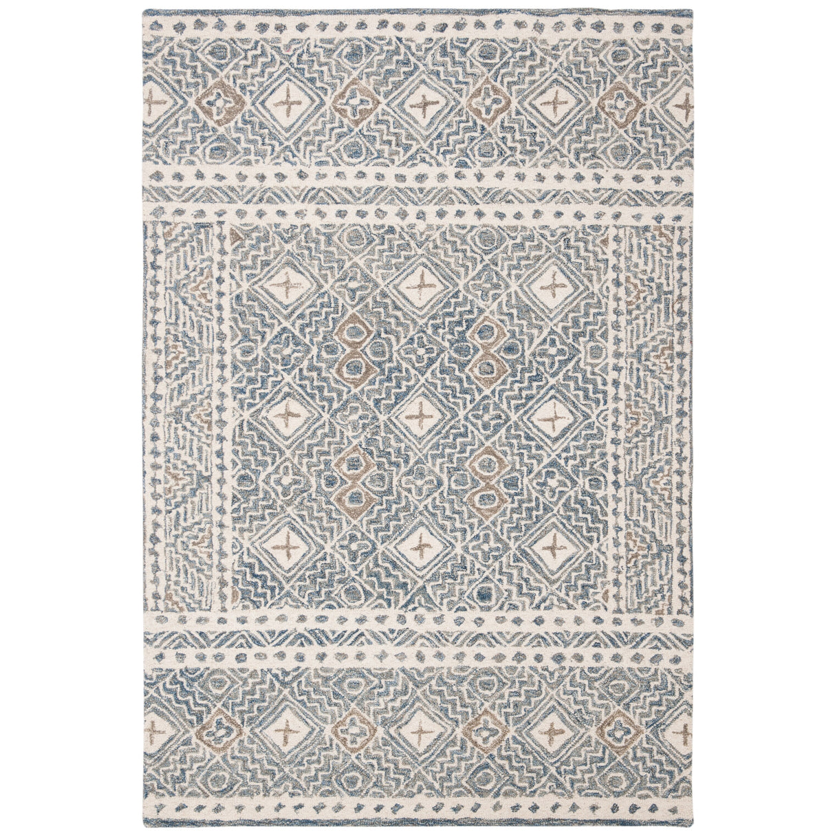 SAFAVIEH Handmade Micro-Loop Lutetia Wool Rug