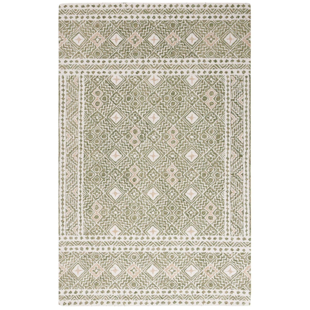 SAFAVIEH Handmade Micro-Loop Lutetia Wool Rug