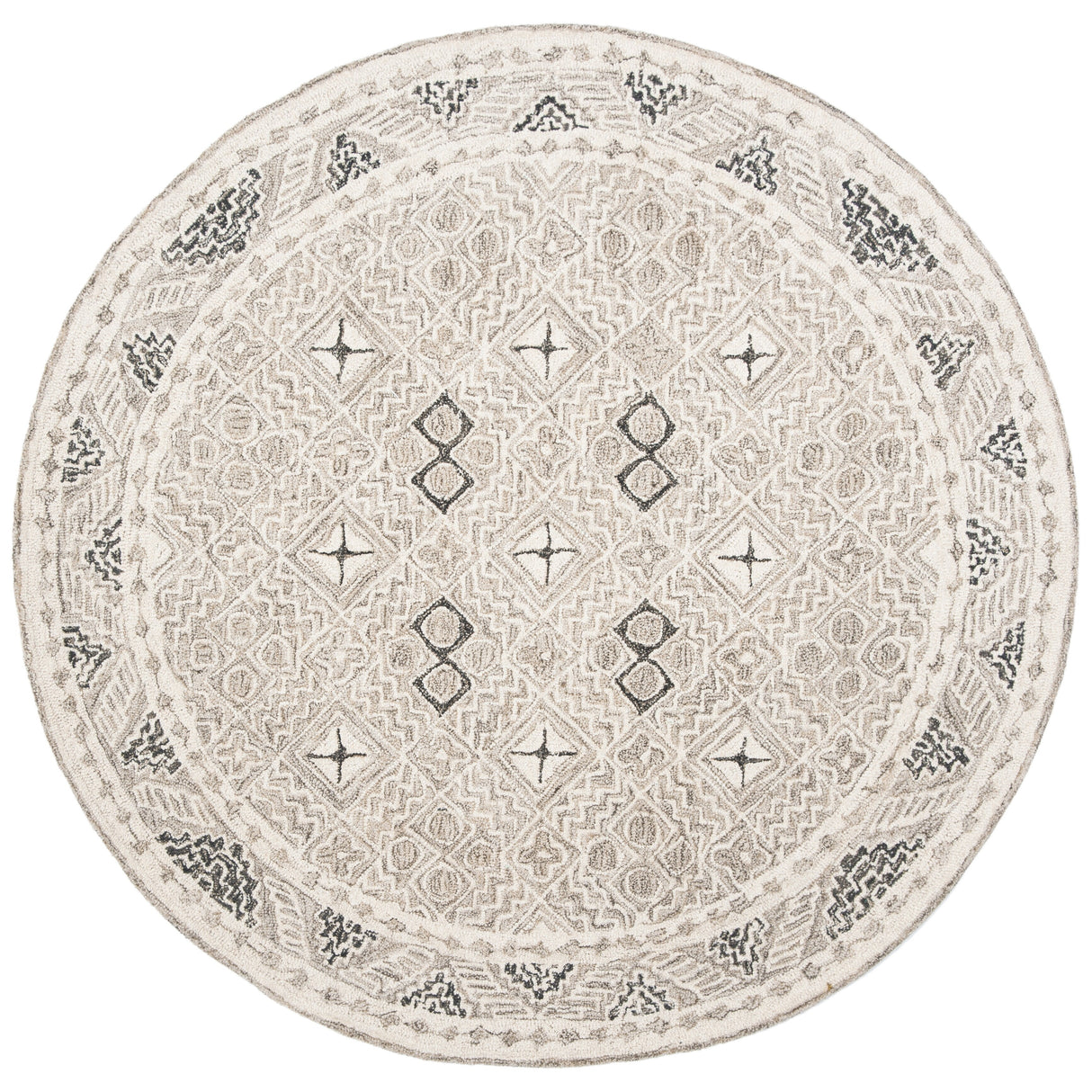 SAFAVIEH Handmade Micro-Loop Lutetia Wool Rug