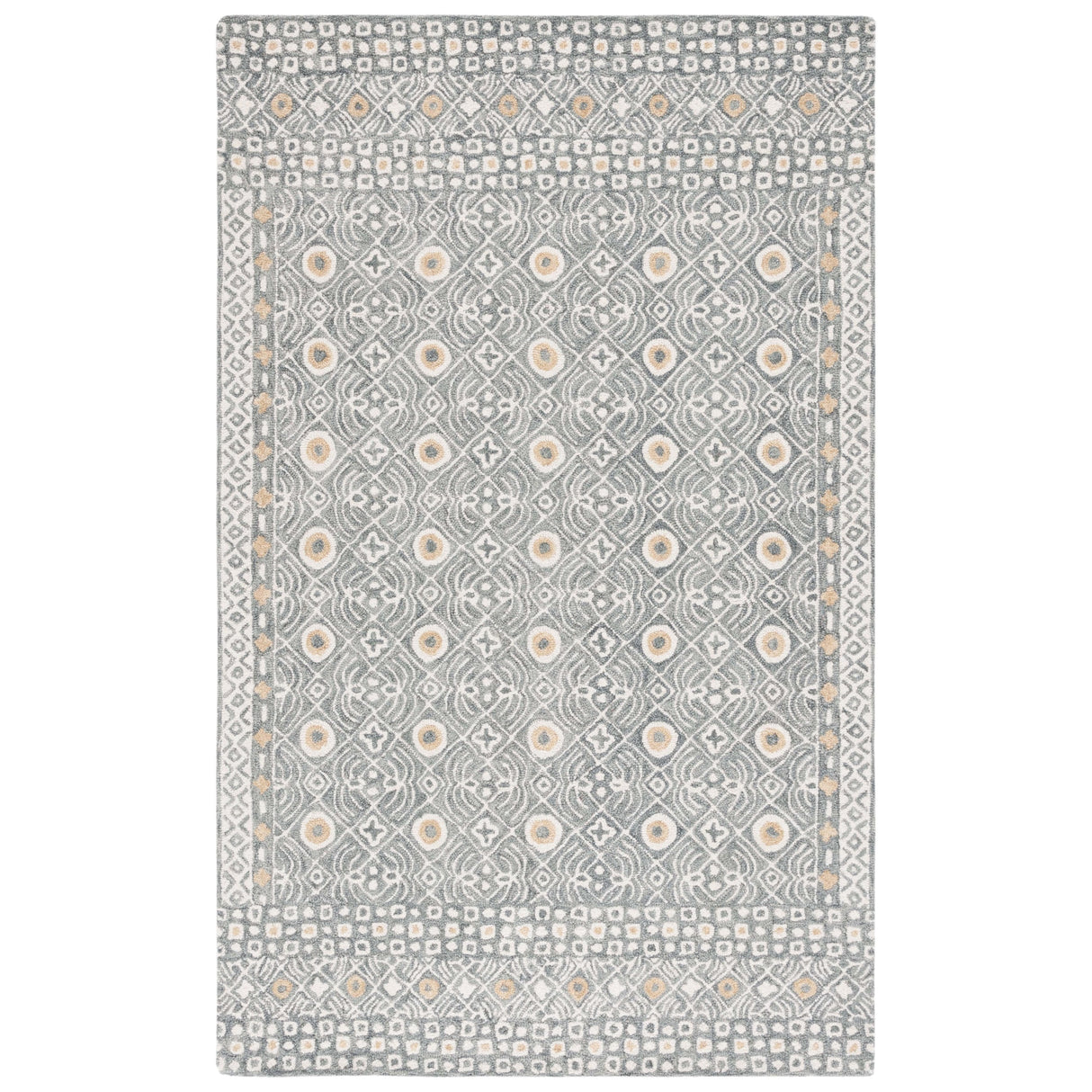 SAFAVIEH Handmade Micro-Loop Reglind Wool Rug