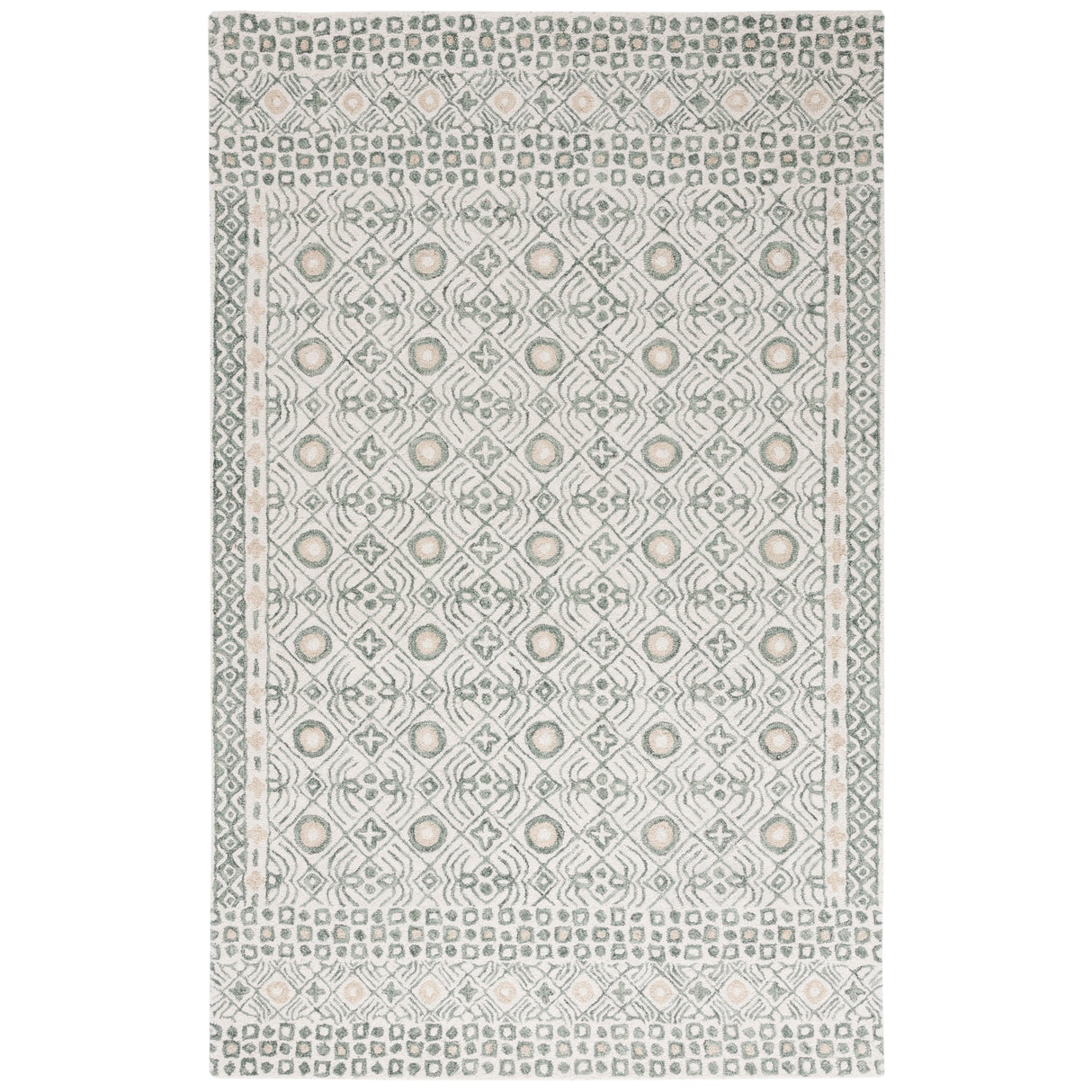 SAFAVIEH Handmade Micro-Loop Reglind Wool Rug