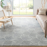 SAFAVIEH Handmade Micro-Loop Sirine Modern Wool Rug