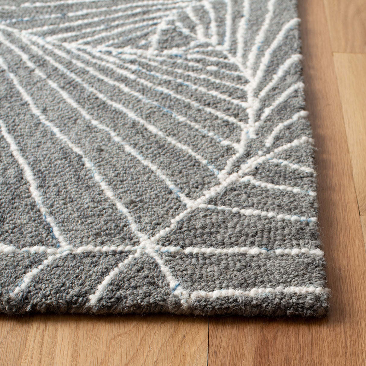 SAFAVIEH Handmade Micro-Loop Sirine Modern Wool Rug